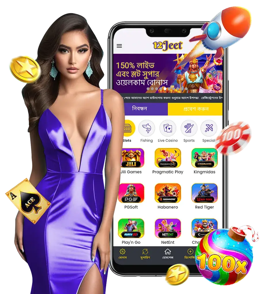 12jeet Online Casino Gaming Mobile App Promotion